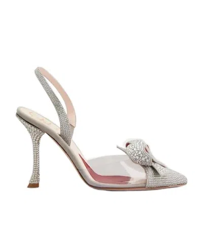 ROGER VIVIER ROGER VIVIER I LOVE VIVIER BOW EMBELLISHED PUMPS