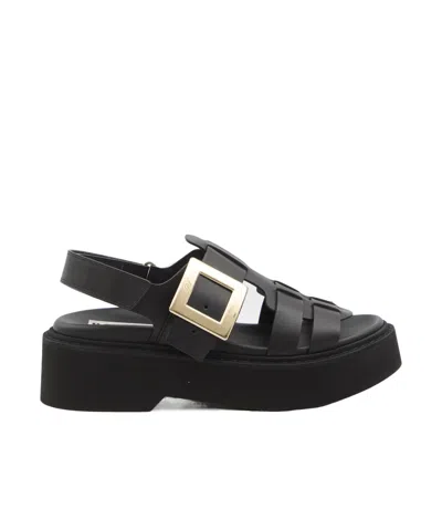 ROGER VIVIER ROGER VIVIER VIV RANGERS BUCKLED SANDALS