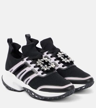 ROGER VIVIER VIV RUN MESH SNEAKERS