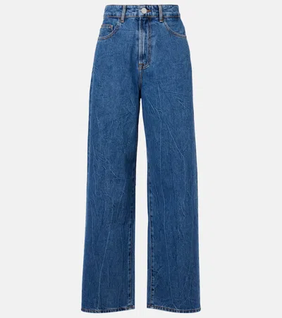 ROHE RÓHE HIGH-RISE WIDE-LEG JEANS