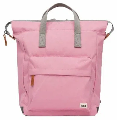 ROKA ROKA UNISEX BANTRY B MEDIUM SUSTAINABLE CANVAS BACKPACK - ANTIQUE PINK