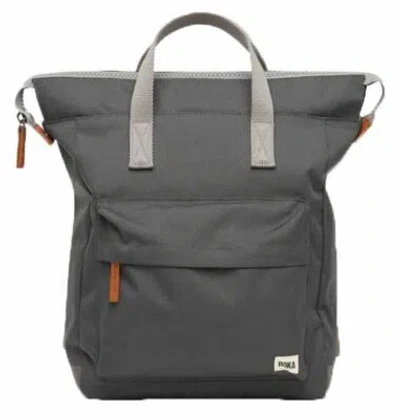 ROKA ROKA UNISEX BANTRY B MEDIUM SUSTAINABLE CANVAS BACKPACK - CARBON GREY