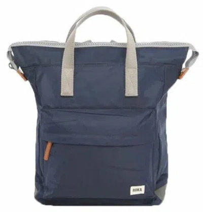 ROKA ROKA UNISEX BANTRY B MEDIUM SUSTAINABLE NYLON BACKPACK - MIDNIGHT NAVY