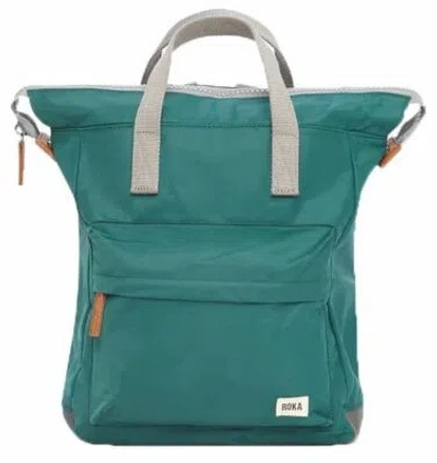 ROKA ROKA UNISEX BANTRY B MEDIUM SUSTAINABLE NYLON BACKPACK - TEAL