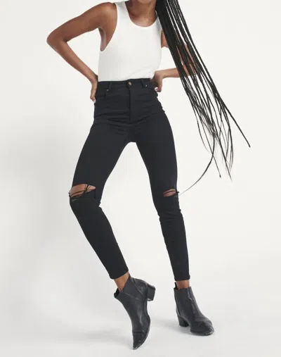 ROLLA'S EASTCOAST ANKLE JEAN IN GALACTIC RIP