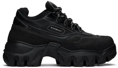 ROMBAUT BLACK BOCCACCIO II ASFALTO SNEAKERS