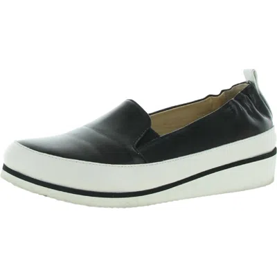 RON WHITE NELL WOMENS LEATHER SLIP ON SLIP-ON SNEAKERS