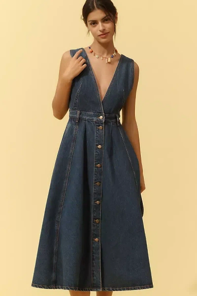 RONNY KOBO LUCIEN DENIM DRESS