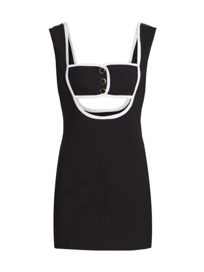 RONNY KOBO WOMEN'S EGON CUT-OUT MINIDRESS