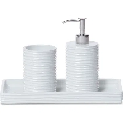 ROSELLI TRADING COMPANY ROSELLI TRADING COMPANY BY THE SEA 3-PIECE BATHROOM ACCESSORIES SET