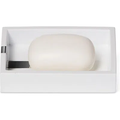 ROSELLI TRADING COMPANY ROSELLI TRADING COMPANY HOUSTON STREET WHITE SOAP DISH