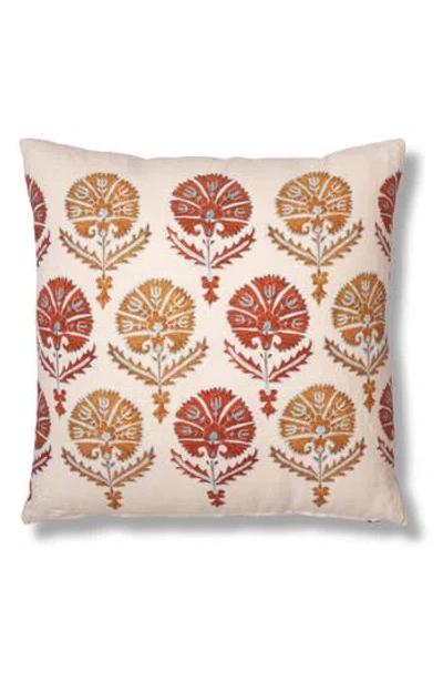 ROSELLI TRADING COMPANY ROSELLI TRADING COMPANY WHITE LOTUS ACCENT PILLOW