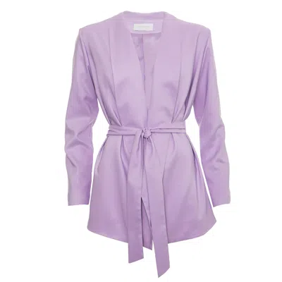 ROSES ARE RED WOMEN'S PURPLE THE CONFIDENCE SUIT - BLAZER IN LILAC
