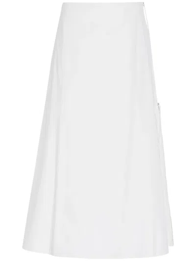 ROSETTA GETTY A-LINE HIGH-WAISTED SKIRT