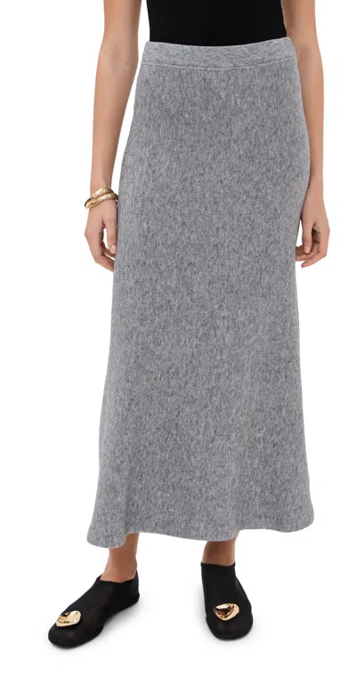 ROSETTA GETTY FLARED SKIRT GREY