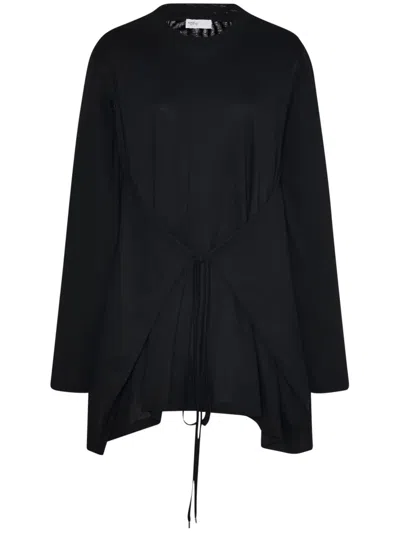 ROSETTA GETTY LAYERED-DESIGN COTTON T-SHIRT