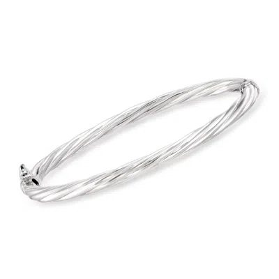 ROSS-SIMONS STERLING SILVER TWISTED BANGLE BRACELET