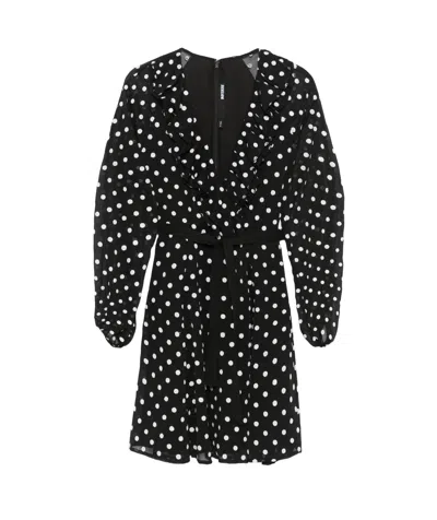 ROTATE BIRGER CHRISTENSEN LONG-SLEEVED DRESS