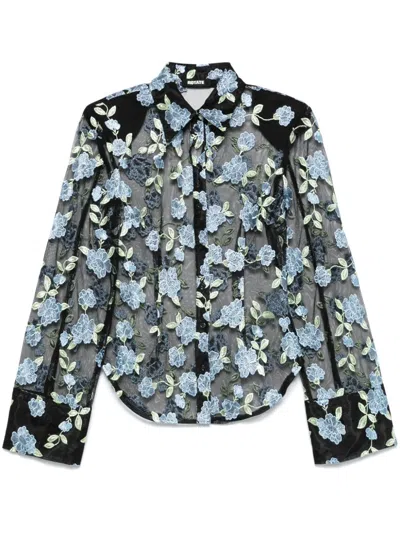 ROTATE BIRGER CHRISTENSEN MESH SHIRT