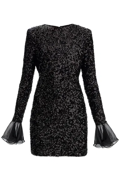 ROTATE BIRGER CHRISTENSEN 'OPEN-BACK SEQUIN MINI DRESS