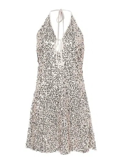 ROTATE BIRGER CHRISTENSEN SEQUINED DRESS