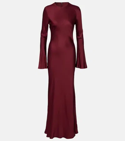 ROTATE BIRGER CHRISTENSEN SIGNE SATIN GOWN