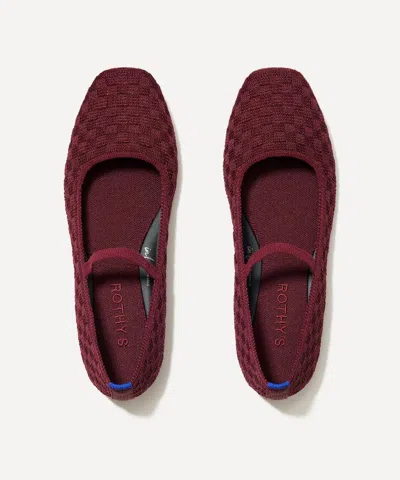 ROTHYS ROTHY'S WOMEN'S THE MAX SQUARE MARY JANES