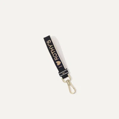 ROTHYS THE KEYCHAIN IN BLACK/METALLIC