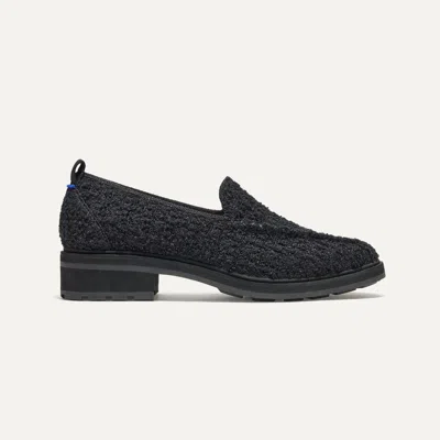 ROTHYS THE LUG LOAFER IN BLACK/NEUTRAL