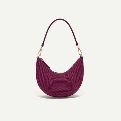 ROTHYS THE MINI CRESCENT BAG IN RED