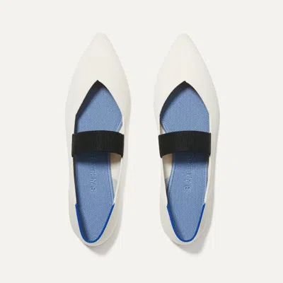 ROTHYS THE POINT MARY JANE IN WHITE