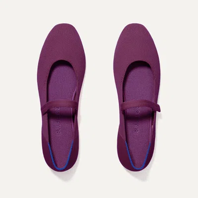 ROTHYS THE SQUARE MARY JANE IN PURPLE