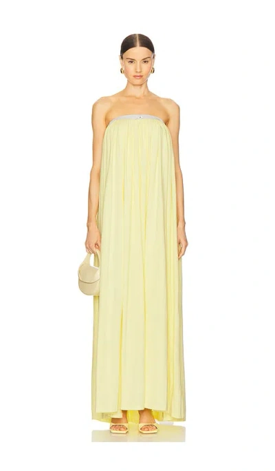 ROWEN ROSE STRAPLESS MAXI DRESS