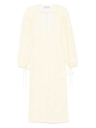 ROWEN ROSE STRIPED MAXI DRESS