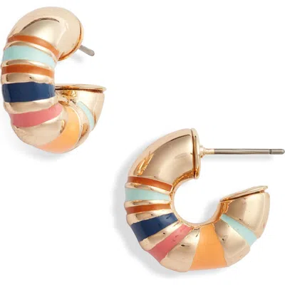 ROXANNE ASSOULIN ROXANNE ASSOULIN CAMPANIA CHUBBY HOOP EARRINGS