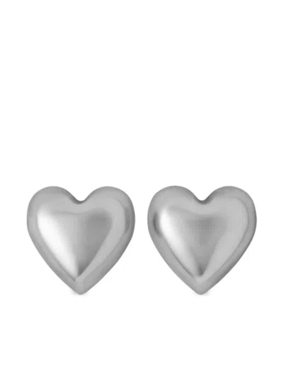 ROXANNE ASSOULIN PUFF HEART EARRINGS