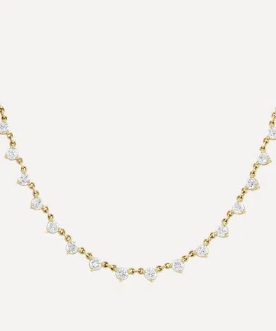 ROXANNE FIRST ROXANNE FIRST 14CT GOLD DIAMOND CUPCAKE NECKLACE
