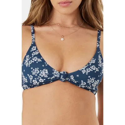 ROXY ROXY HIBISCUS HAVEN KNOT BIKINI TOP