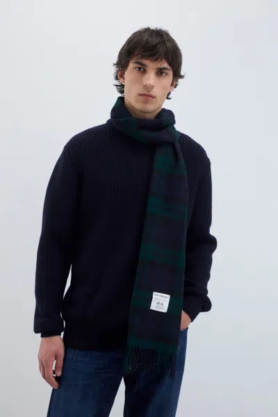 ROY ROGERS SCARVES, SCARVES AND NECKS MAN ROY ROGER'S RRU90140CJ98 C0327 GREEN/BLACK