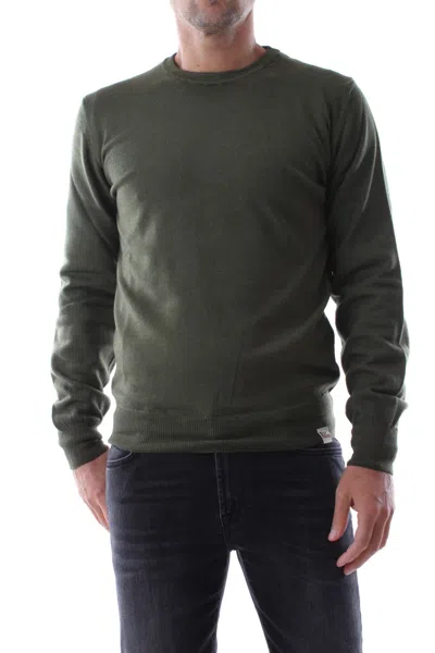 ROY ROGERS SHIRTS MAN ROY ROGER'S RRU502CE491 CREW NECK FIN.14 459 MILITARY