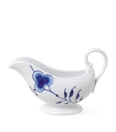 ROYAL COPENHAGEN BLUE FLUTED MEGA GRAVY BOAT