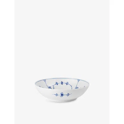 ROYAL COPENHAGEN BLUE FLUTED PLAIN PORCELAIN BOWL 110CL 21CM