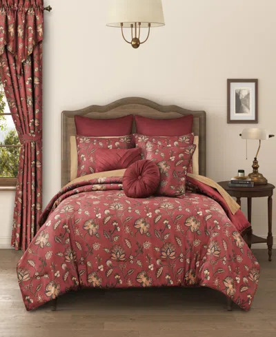 ROYAL COURT BARI JACOBEAN 3-PC. COMFORTER SET, KING/CALIFORNIA KING