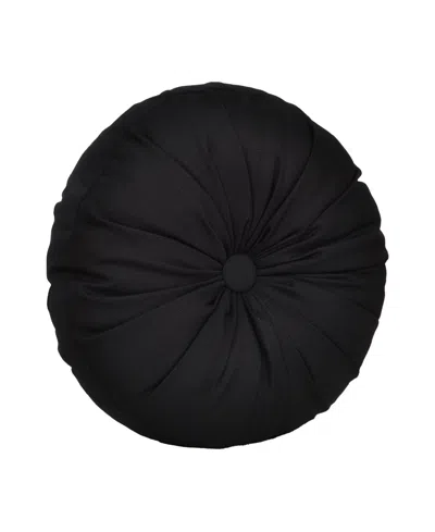 ROYAL COURT CALABRIA TUFTED DECORATIVE PILLOW, 15" ROUND