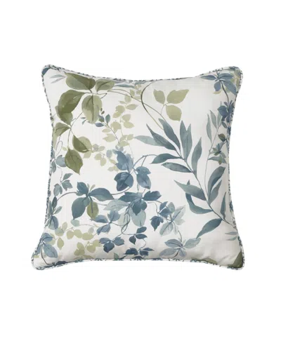 ROYAL COURT EVERGREEN SQUARE DECORATIVE PILLOW, 16" X 16"
