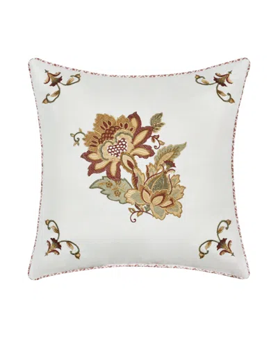 ROYAL COURT JANESSA SQUARE DECORATIVE PILLOW, 16" X 16"