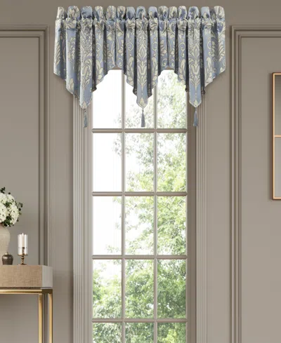ROYAL COURT LORENZO WINDOW ASCOT VALANCE, 40" X 21"