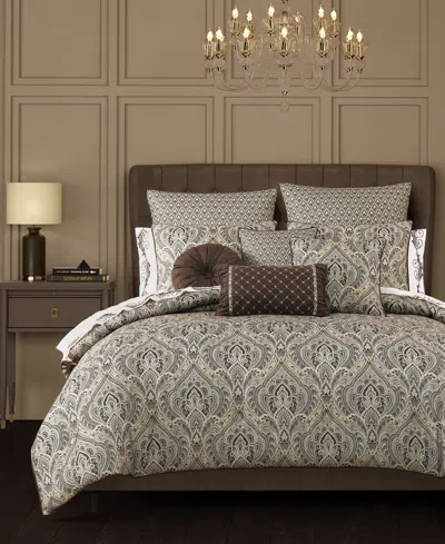 ROYAL COURT MAREN DAMASK 3-PC. COMFORTER SET, KING/CALIFORNIA KING