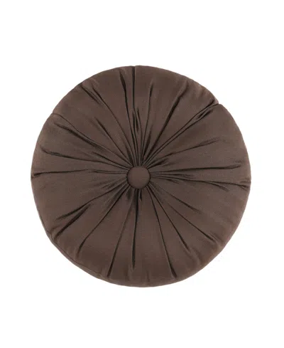 ROYAL COURT MAREN TUFTED DECORATIVE PILLOW, 15" ROUND