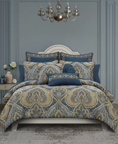 ROYAL COURT MESSINA DAMASK 3-PC. COMFORTER SET, FULL/QUEEN